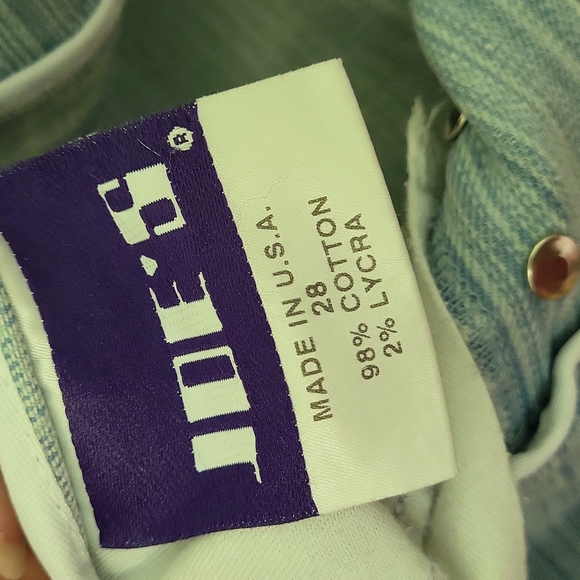 Light Blue Pinstripe Joe Jeans from the 2000s - Picture 6 of 7